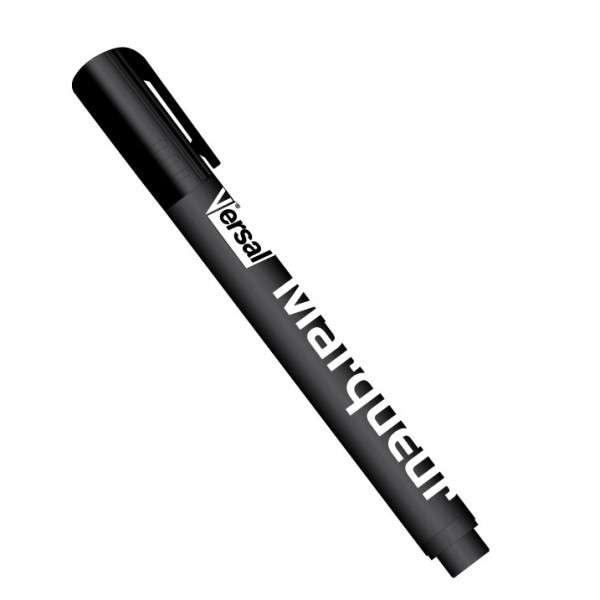 Marqueur Permanent VERSAL Coupé Noir