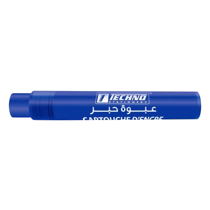 Recharge Pour Marqueur pour Tableau Blanc TECHNO Bleu