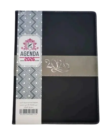 Agenda Planning 2026 KARABA A4 Noir 
