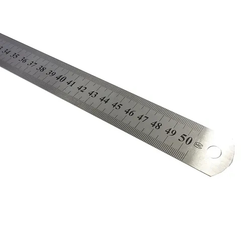 Règle TECHNO Métallique 50cm