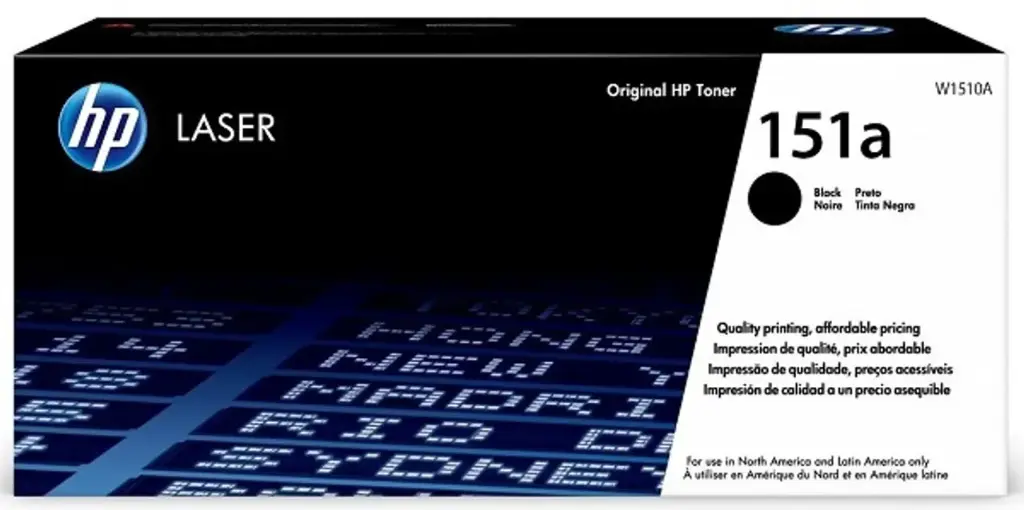 Toner HP 151A Noir Pour LaserJet Pro 4003/4103 3050 Pages