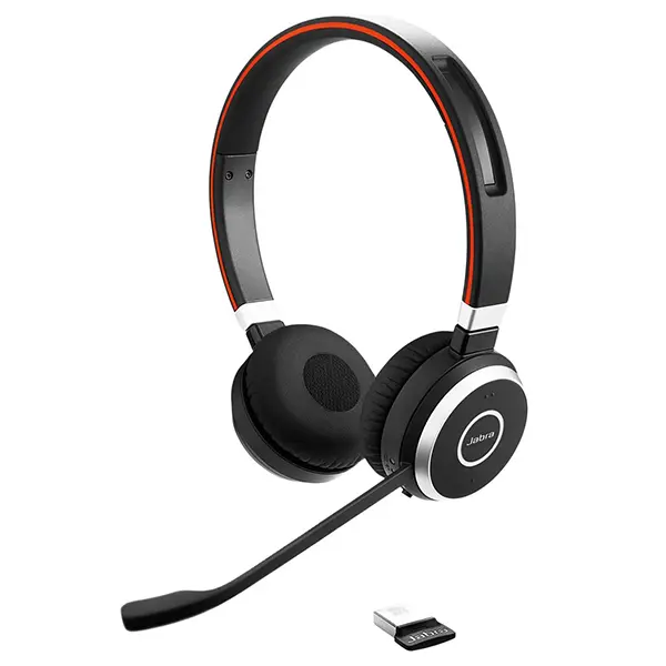 Casque Microphone Sans Fil JABRA Evolve 65 SE MS Stereo Duo Bluetooth USB