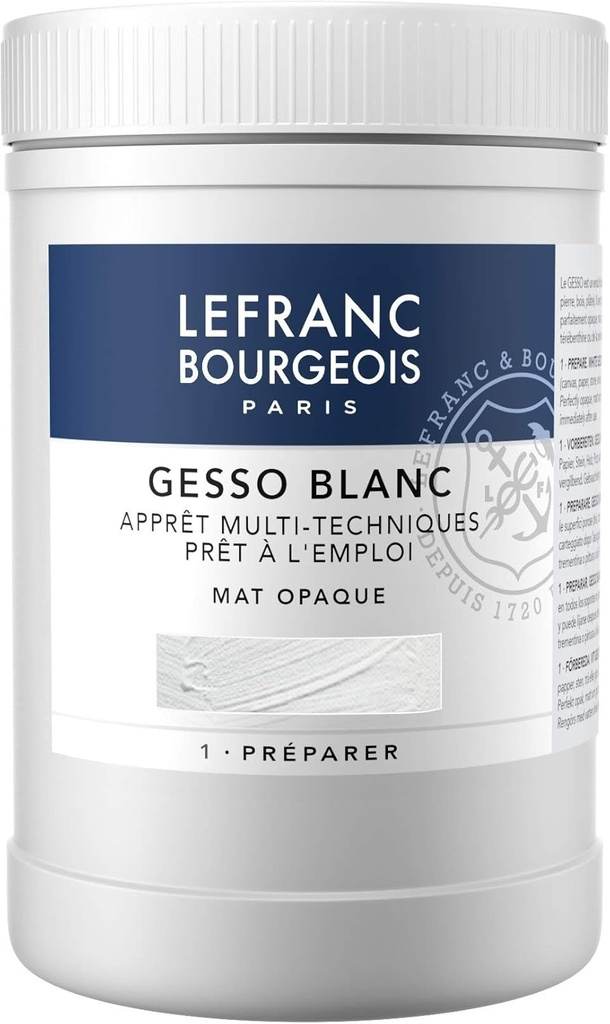 Pot De Gesso LEFRANC BOURGEOIS 1L Blanc