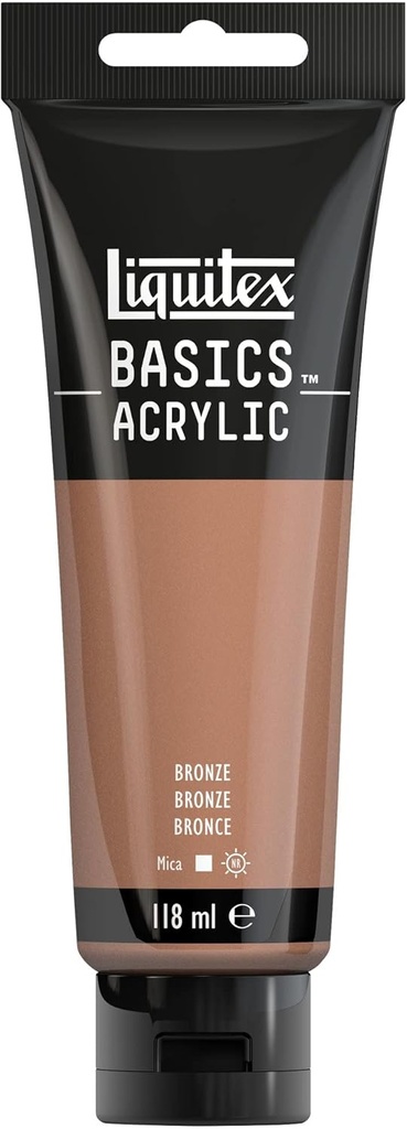 Tube Peinture Acrylique LIQUITEX Basics 118ml Bronze