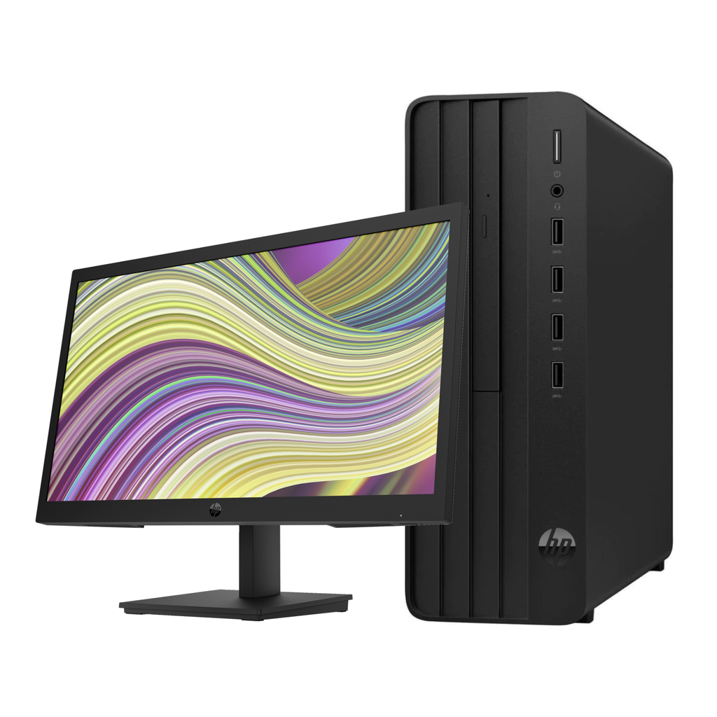 Ordinateur De Bureau HP 290 G9 Intel Core i5-12500 8GoDDR4 3200 SSD 512Go Intel UHD Graphics 730  PCIe NVMe Clavier Azerty Ecran P22v G5 21.5" FHD