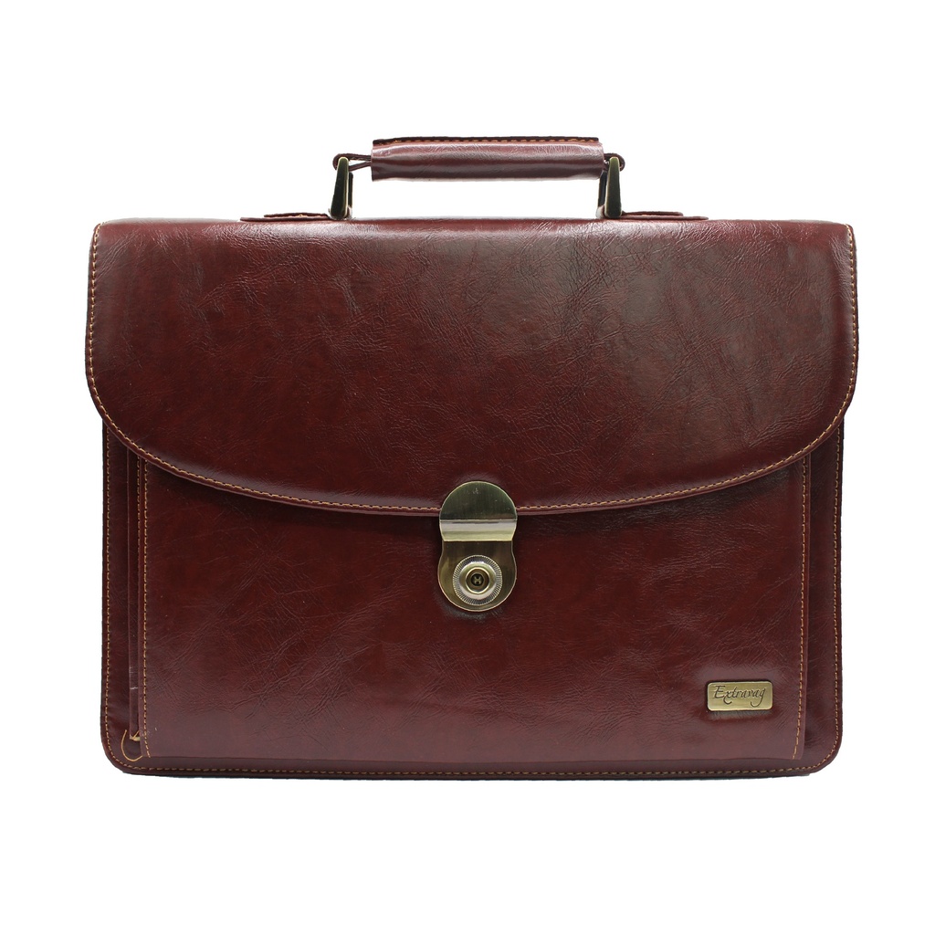 Cartable Seminaire EXTRAVAG 23002 En Simili Cuir Bordeaux