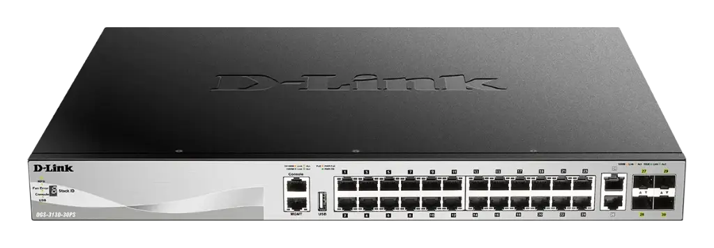 Switch D-LINK  24 Port 10G Ethernet (100/1000/10000) 50-60Hz 100-240V 82.4W