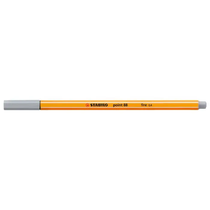 Stylo STABILO Pointe 88 Fine Gris