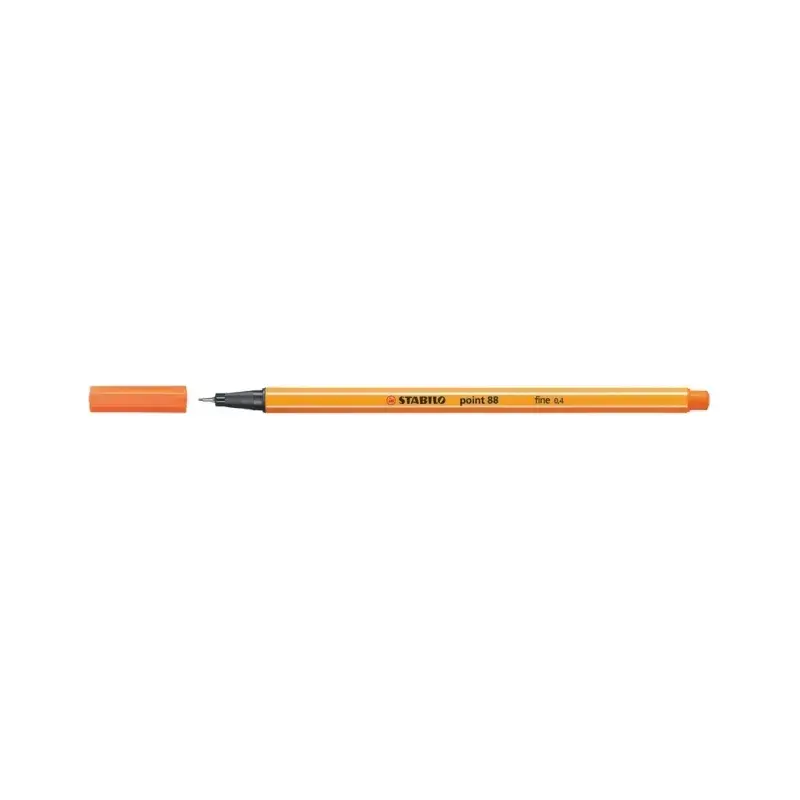 Stylo STABILO Pointe 88 Fine Orange foncé