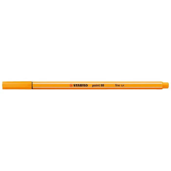 Stylo STABILO Pointe 88 Fine Orange fluo