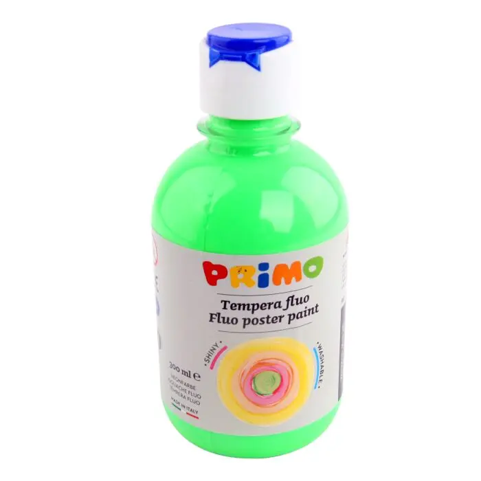 Peinture Gouache PRIMO Haute Qualité 300ml Vert Fluo