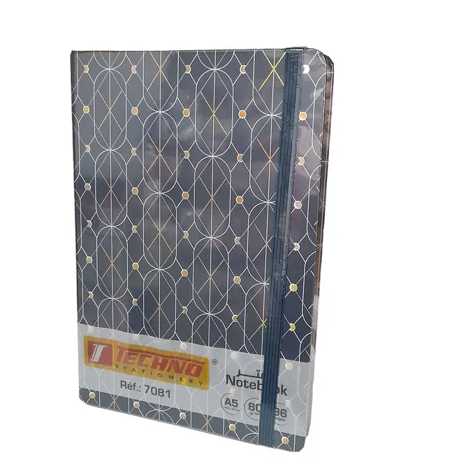 NoteBook A5 TECHNO Golden Memo 96 Pages 80g