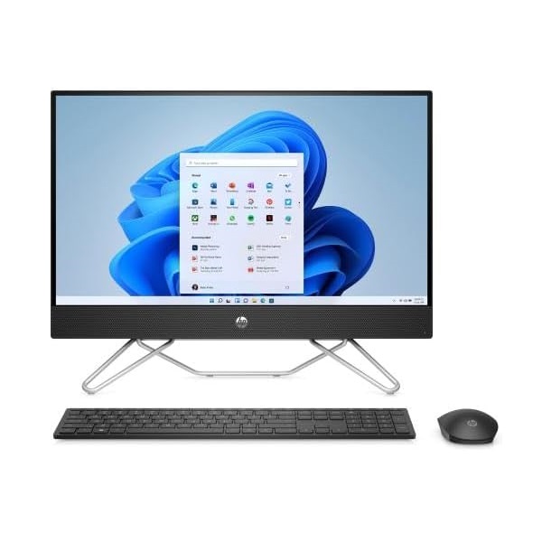 Ordinateur De Bureau All In One HP 24-CB1022 Intel Core i5-1235U 8Go 256Go SSD NVMe Ecran 23.8" FHD Noir