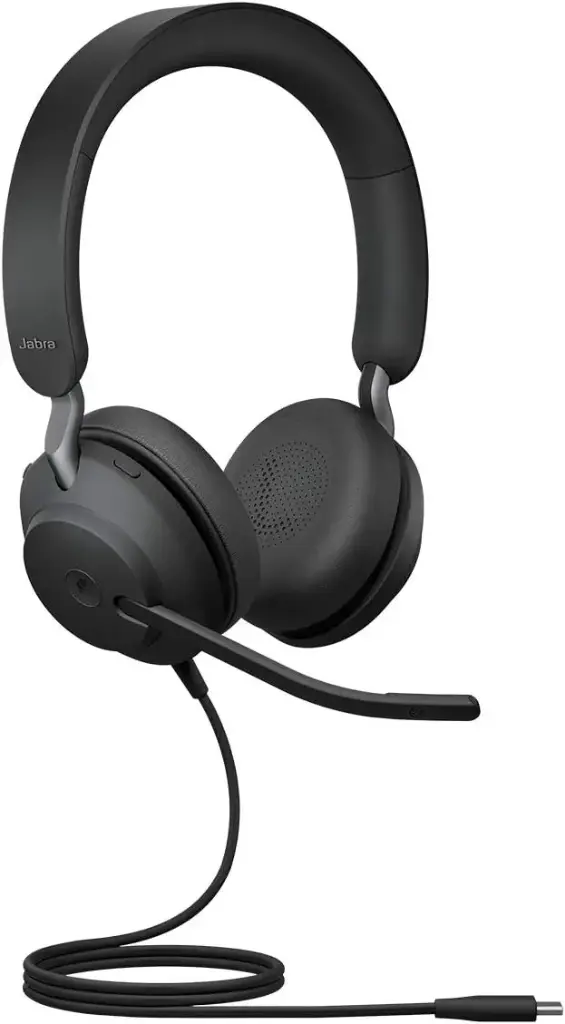 Casque Microphone Jabra Filaire Evolve2 40 SE USB-A MS Stereo