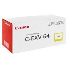 Toner CANON C-EXV64 Yellow Pour Imprimantes IR C 3922i  3926i 3930i 3935i