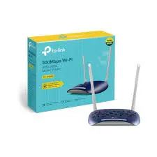Modem Routeur TP-LINK N VDSL2/ADSL  300Mbps 5 Ports 3x10/100Mbps RJ45 LAN 1x10/100Mbps