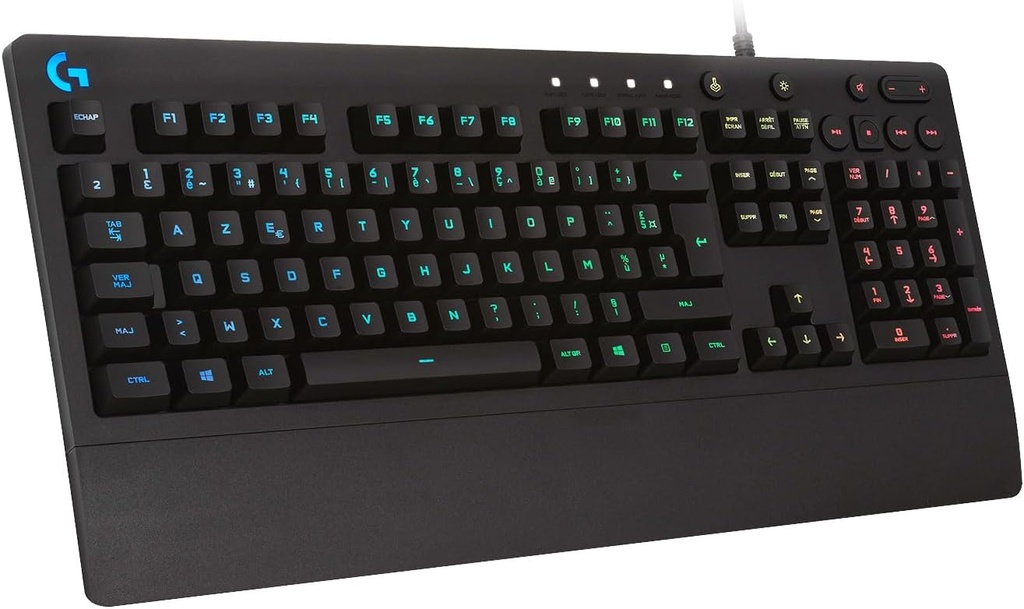 Clavier Gaming Filaire LOGITECH G213 Prodigy Gaming Rétroéclairé USB Noir