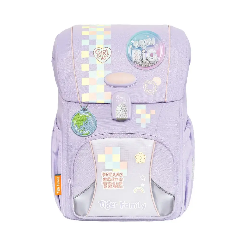 Sac à Dos Scolaire TIGER IE52-F3 Ergonomique Pour Fille