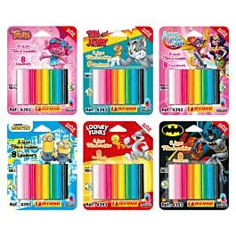 Pâte à Modeler TECHNO 08 Couleurs Licence