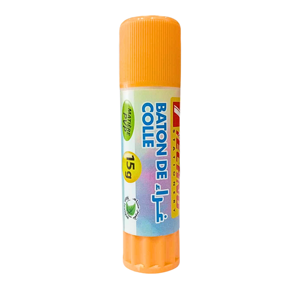 Colle Stick Scolaire TECHNO 15g Pastel