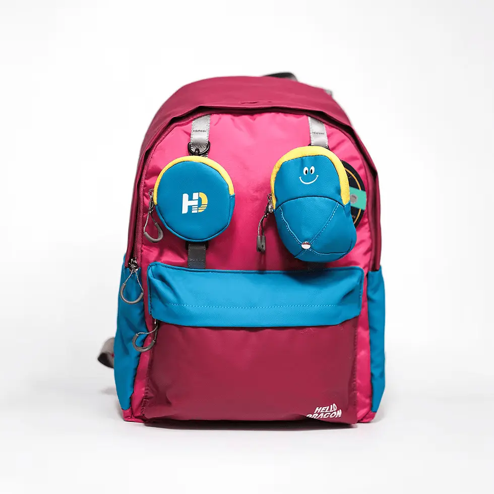 Sac à Dos Scolaire HELLO DRAGON Ergonomique NPB21038R1 Multi Couleur