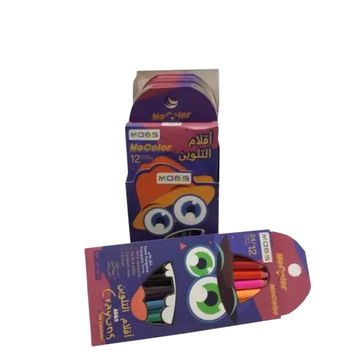 Boite de 12 Crayons de Couleur MOBS 0812 GM
