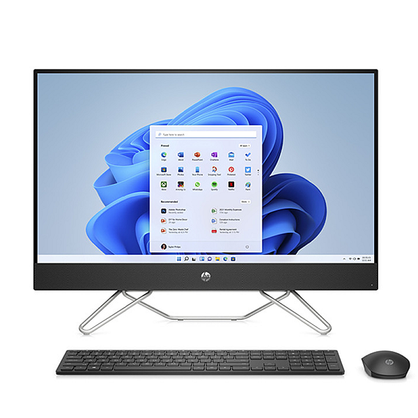 Ordinateur De Bureau All In One HP 22-DD2270 Intel Core i3-1215U 4Go 256Go SSD Ecran 21.5″ Full HD