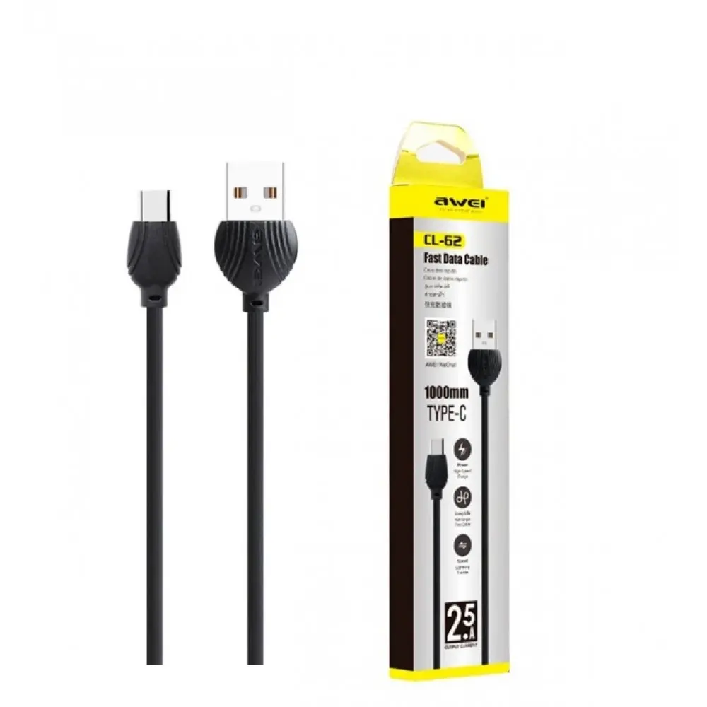 Cable Data AWEI CL-66 Type-C 2en1
