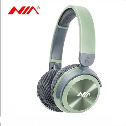 Casque NIA WH220 Sans Fil Bluetooth 5.0 FM SD AUX Gris