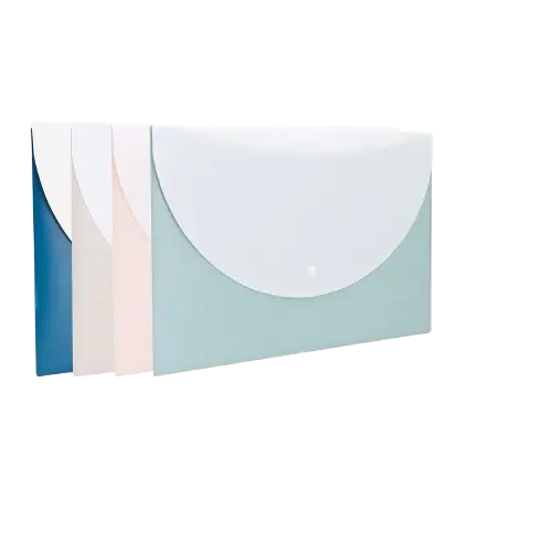 Pochette Enveloppe à Bouton DELI F764 Linfini en PP FC