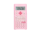 Calculatrice Scientifique DELI 240 Fonctions 10 plus 2 Chiffres 2 Lignes Rose