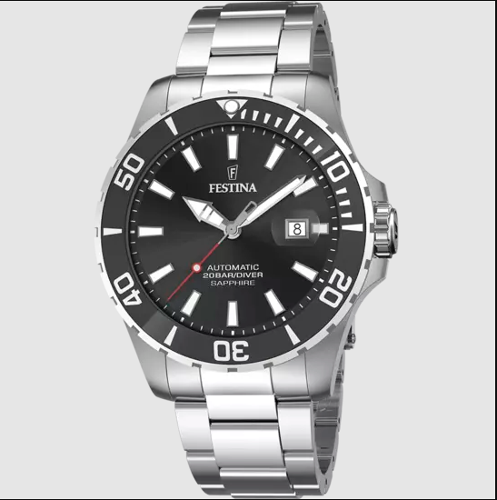 Montre FESTINA AUTOMATIC 20531/4 pour Homme Bracelet en Acier Noir
