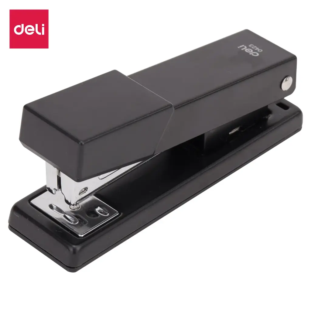  Agrafeuse de Bureau Deli 25 Feuilles Noir
