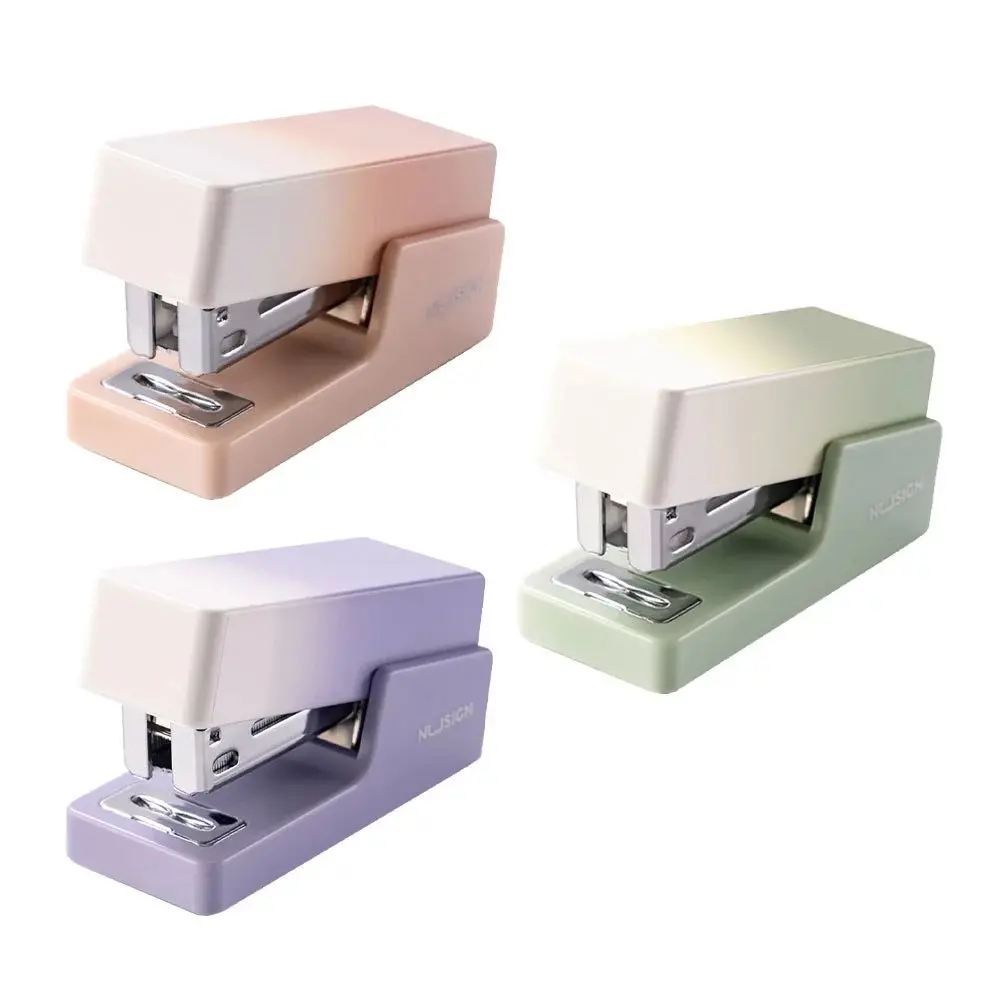 Agrafeuse Deli Nusign Mini Avec Agrafes 24/6 Multi-Couleurs