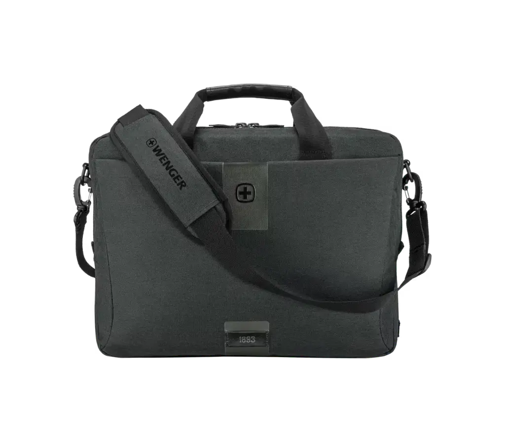 Sacoche Porte PC WENGER Mx ECO 16" Gris avec poche pour tablette