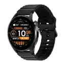 Smart Watch HAYLOU Watch 4S écran AMOLED 1.43″ HD (466×466) GPS Double Bande Multi‑Système Bluetooth 5.0 avec Appels au Poignet Capteurs Santé (Cardio, SpO₂, Rythme, Stress) Autonomie 400 mAh étanchéité 1 ATM Boîtier en Métal Couronne Tournante Noir