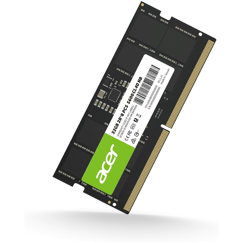 Barette de Mémoire ACER SD200 32Go DDR5 5600Mhz pour Laptop 