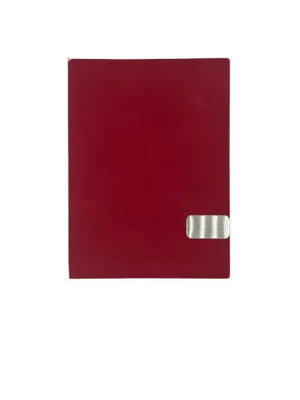Agenda Journalier SAMBRA A5 2026 Rouge 2741-RG  