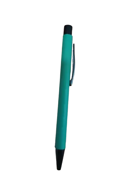 Stylo De sérigraphie A bille En Métal Tactile Vert 