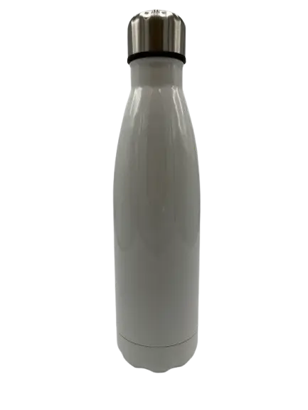 Gourde Thermo Stainless Acier Inoxydable 500ml Blanc