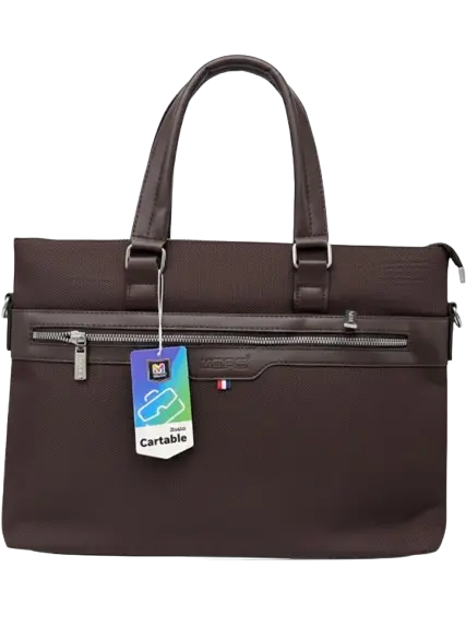 Sac Cartable Pour Femme MOBS En Polyester Marron CA-0520       