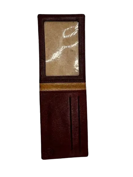 Porte Cartes Pro En Cuir Marron