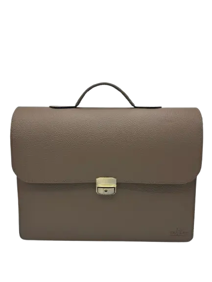 Cartable En Cuir TAHAT 1111 Marron Clair