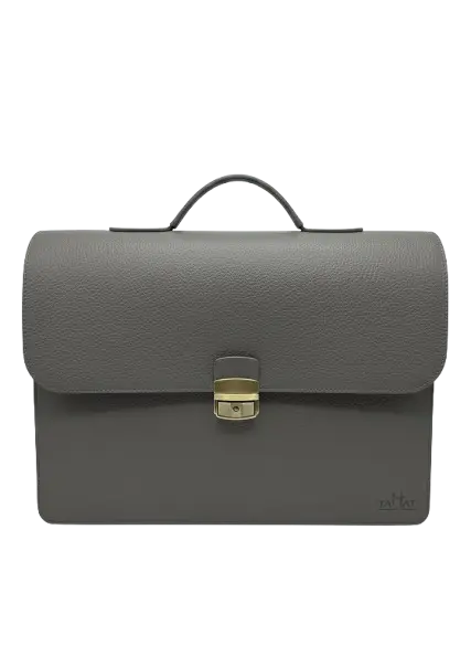 Cartable En Cuir TAHAT 1111 Gris