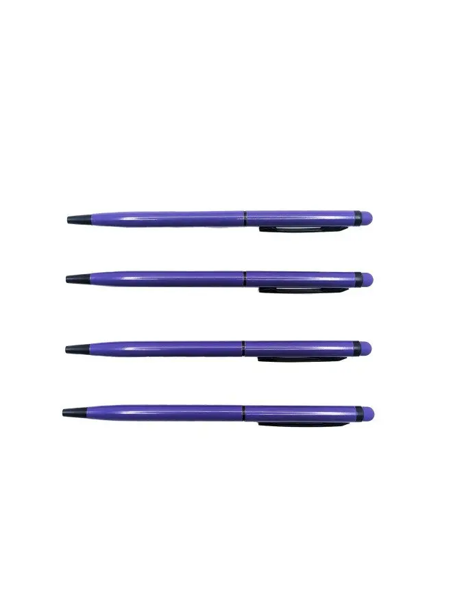 Stylo à Bille Algo à Embout Tactile Violet 