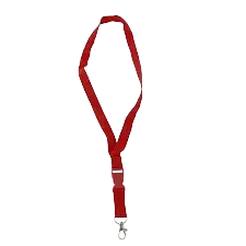 Cordon Pour Badge Algo 2cm Rouge