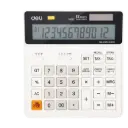 Calculatrice de Bureau DELI 12 Chiffres Blanc