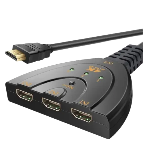 Hub 3 Ports HDMI 4K x 2K Câble HDMI 50cm