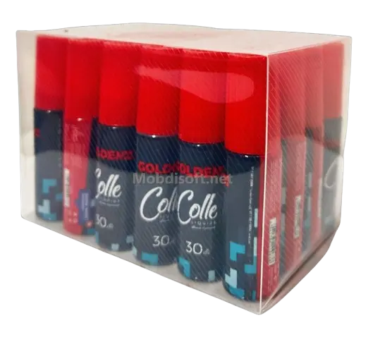 Colle Liquide Scolaire GOLDEN Transparente 30ml 