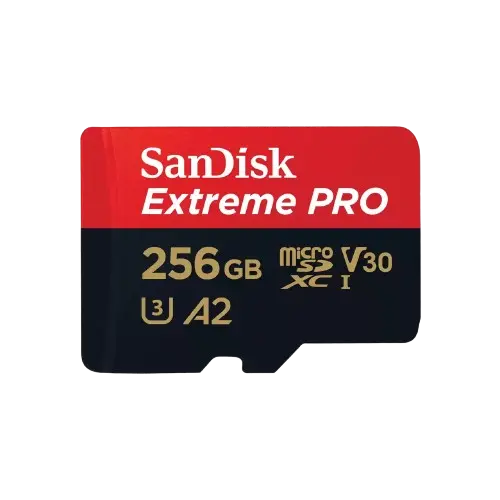 Carte Mémoire SANDISK Extreme Pro MicroSD 256Go  